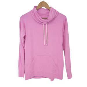 Southern Tide Pink cowl neck pullover sweatshirts size Small, pink.Kangaroo p